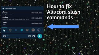 How to fix Aliucord slash commands  Aliucord [upl. by Picker]