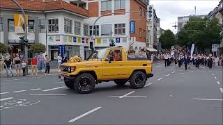 Schützenumzug in Hildesheim am Sonntag den 23062024 [upl. by Arod]