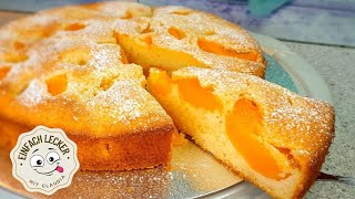 Grießkuchen mit Eierlikör und Pfirsich 🍑 [upl. by Byler]