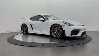 2020 Porsche 718Cayman GT4 IL Lincolnwood Chicago Highland Park Westmont Barrington [upl. by Quackenbush]