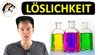 Löslichkeit von Stoffen  Chemie Tutorial [upl. by Annaitat]