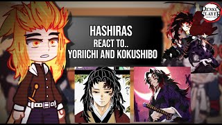 Hashiras react to Yoriichi and Kokushibo  KNY  Manga Spoiler  Demon Slayer [upl. by Sidnee]