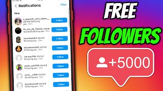 How I Got FREE Instagram Followers using THIS Method 5000 Followers in under 5 min [upl. by Im328]