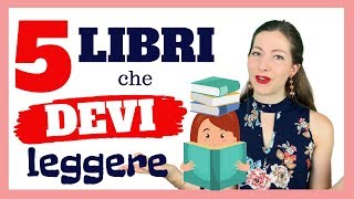 I 5 Migliori LIBRI italiani contemporanei da leggere ASSOLUTAMENTE nel 2021 per APRIRE LA MENTE 📚 [upl. by Dawson]