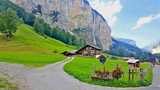 Lauterbrunnen Switzerlands most beautiful Village [upl. by Meirrak]