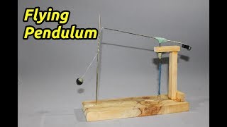 Flying Pendulum Mechanism  Kinetic Art [upl. by Anawt]