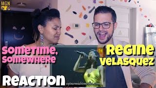 Regine Velasquez  Sometime Somewhere Reaction [upl. by Tempa]