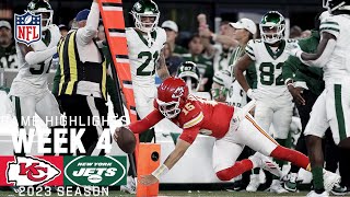 Kansas City Chiefs vs New York Jets  2023 Week 4 Game Highlights [upl. by Cotterell]