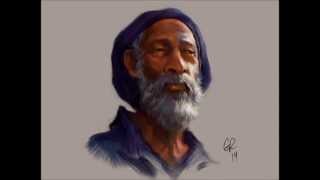 Portrait Sketch In Sketchbook Pro March 2014 [upl. by Ahsienot]