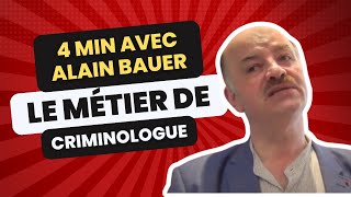 Le métier de criminologue avec Alain Bauer  Les métiers du droit [upl. by Ttegdirb]