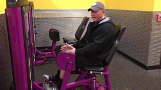 Planet Fitness Hip Abduction Machine  How to use the hip abduction machine at Planet Fitness [upl. by Ginsburg644]