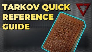 Escape from Tarkov Reference Bible Infographic For Noobs and Veterans [upl. by Koralie790]