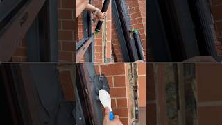 Efficient Outdoor Silicone Caulking  A Satisfying DIY Project [upl. by Eniagrom]