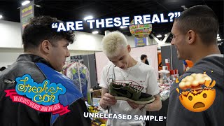 CASHING OUT AT SNEAKERCON  BLAZENDARY THOUGHT OUR UNRELEASED TRAVS WERE FAKE [upl. by Solberg297]