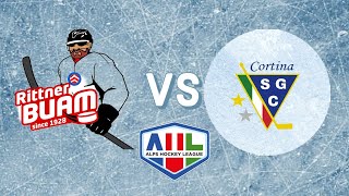 Highlights AlpsHockeyLeague Playoffs 2024 Finale Spiel 3 Rittner Buam  SG Cortina [upl. by Anwahsal]