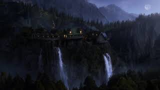 The Lord of the Rings Rivendell Ambience amp Music [upl. by Anaeirb]