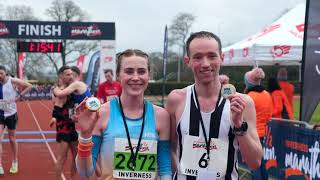 2024 Inverness Half Marathon amp 5K Official Highlights [upl. by Adnirol766]