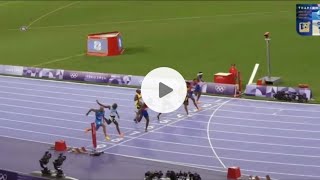 Noah Lyles wins gold in 100 meters at Paris Olympics to become fastest man in the world [upl. by Bakerman805]