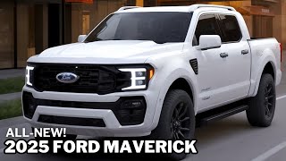 New 2025 Ford Maverick Facelift Hybrid Official Reveal  Everything You Need To Know [upl. by Anilah]