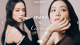 COVER STORY 지수 JISOO X 까르띠에 CARTIER [upl. by Arly907]