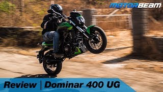 2019 Bajaj Dominar 400 UG Review  Is It Still Value For Money  MotorBeam [upl. by Arelc]