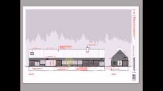 Longhouse Dogtrot  3 Bedroom Floor Plan Package [upl. by Aibonez346]