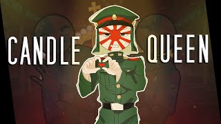 The Story of Japan in WW2  Countryhumans  Candle Queen [upl. by Ahsietal22]