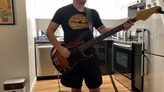 Circle Jerks  Red Tape  Bass cover 4k [upl. by Nnylatsyrc]