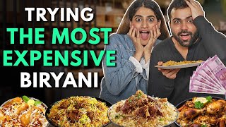 Trying Most Expensive Biryani  The Urban Guide [upl. by Nerha]