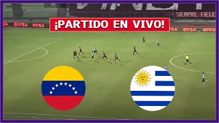 🔴 VENEZUELA vs URUGUAY EN VIVO ⚽ ¿JUEGA RONDÓN  ELIMINATORIAS 2026  LA SECTA DEPORTIVA [upl. by Tennies]