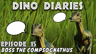 Dino Diaries Boss the Compsognathus  If Dinosaurs in Jurassic World Evolution Could Talk [upl. by Sorrows]