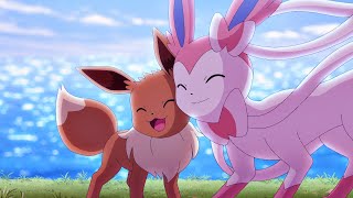 Eevee meet Serenas Sylveon「AMV」 In My Head  Pokemon Journeys Episode 105 [upl. by Enileuqaj832]