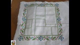 Cross Stitch  SAL  Garden Part 5  Durene Jones  BorduurMeiden [upl. by Romeo]