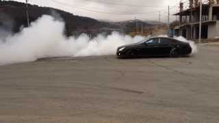 CLS 55 AMG crazey DRIFT  with Crazey driver  2013 15 NOVEMBER [upl. by Emiolhs684]