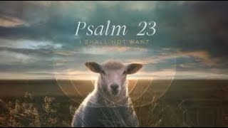 Psalm 23  Rachel JordenWolf [upl. by Retxab]