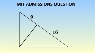 How To Solve An MIT Admissions Question From 1869 [upl. by Dorothi897]