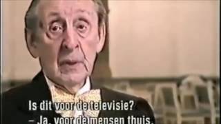 Vladimir Horowitz Rehearsal and interview in Amsterdam 1986 [upl. by Anirahtak225]