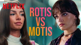 Motis Vs Rotis A Sex Education Love Triangle  Netflix [upl. by Burhans]