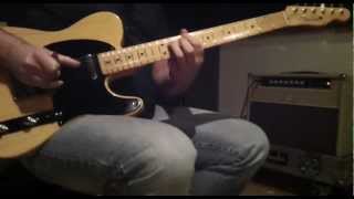 Fender 1952 reissue telecaster versatility demo by James mulvaney [upl. by Hendrika]