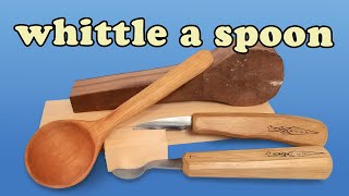 How to Carve a Spoon  Step By Step Beginner Wood Carving Guide [upl. by Yattirb822]