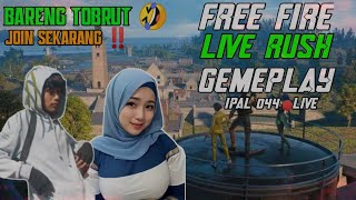 LIVE🔴 FREE FIRE BANG IPAL 04MABAR SAMA TOBRUT‼️ [upl. by Pallaten]