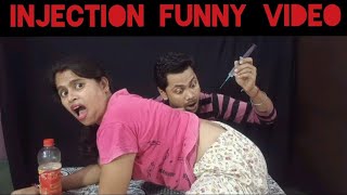 Bottle hand stand fun injection punishment I Sui wala injection funny video I injection wala [upl. by Procto]