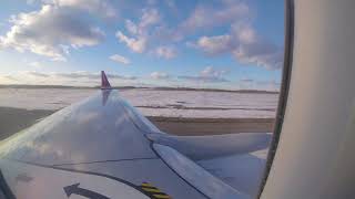 Norwegian 737 MAX landing at New YorkStewart [upl. by Malorie]