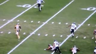 Jacoby Jones return VS Steelers [upl. by Christiano]