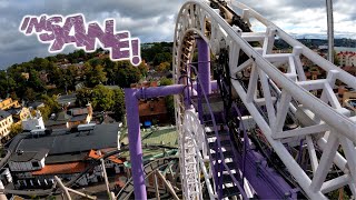 Insane 4K POV  Gröna Lund Monster View [upl. by Enairda]