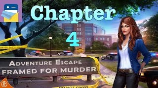 Adventure Escape Framed for Murder Chapter 4 Walkthrough Guide amp Gameplay by Haiku Games [upl. by Dlanod]