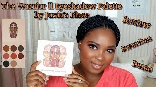 New Juvias Place Warrior 2 Eyeshadow Palette  Review Swatches Demo  Dania Lanese [upl. by Sale]