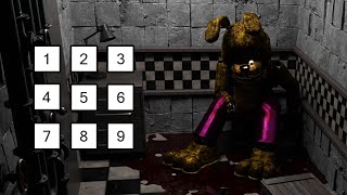 FNAF Plus  the Cam 3 Password [upl. by Letnoj709]