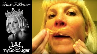 Grace Sugaring Upper Lip  Vadazzlecom [upl. by Orlanta]