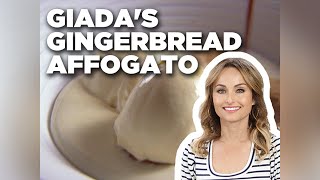 Giada De Laurentiis Gingerbread Affogato  Giadas Holiday Handbook  Food Network [upl. by Esyli436]